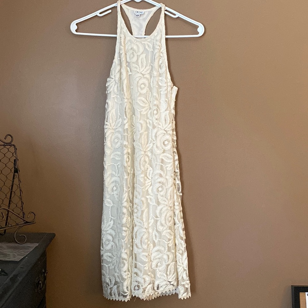 Off white dress